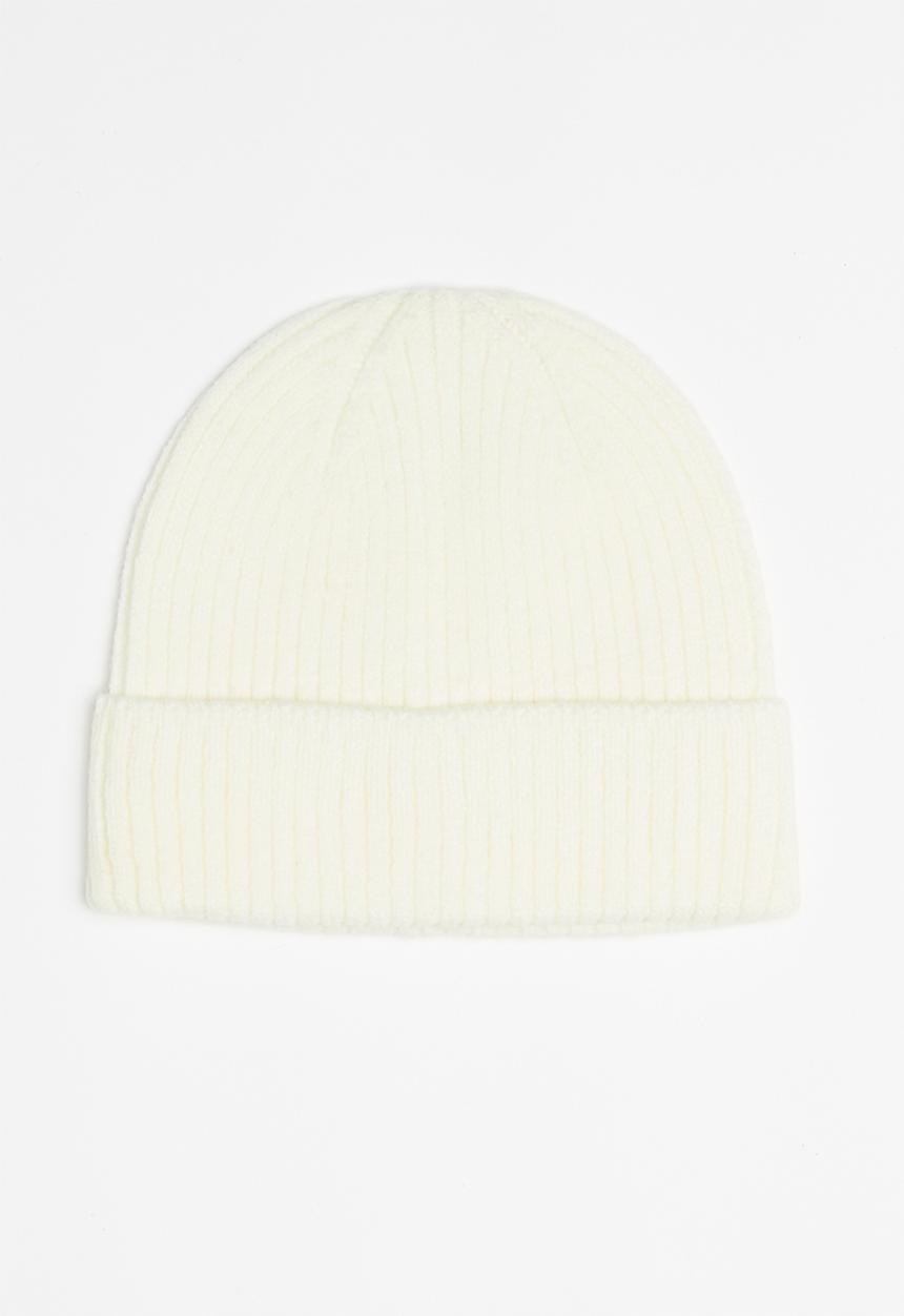 Superbalist - Fine knit beanie - cream