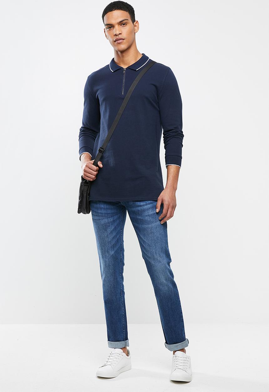 Lee  - Luke slim fit stretch jeans - blue