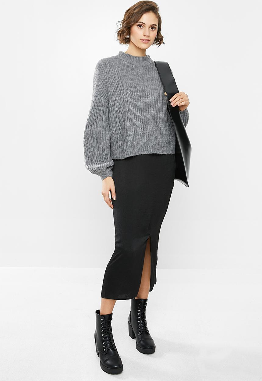 Glamorous - High neck jumper - grey