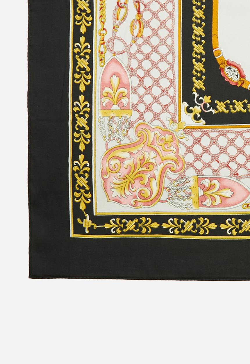 Superbalist - Square vintage print neckerchief - multi