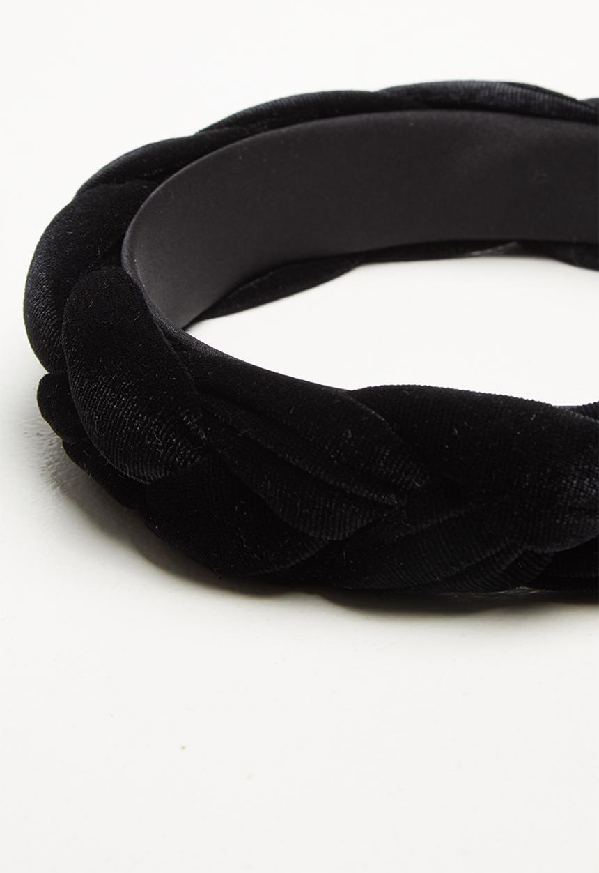 Superbalist - Plaited headband - black