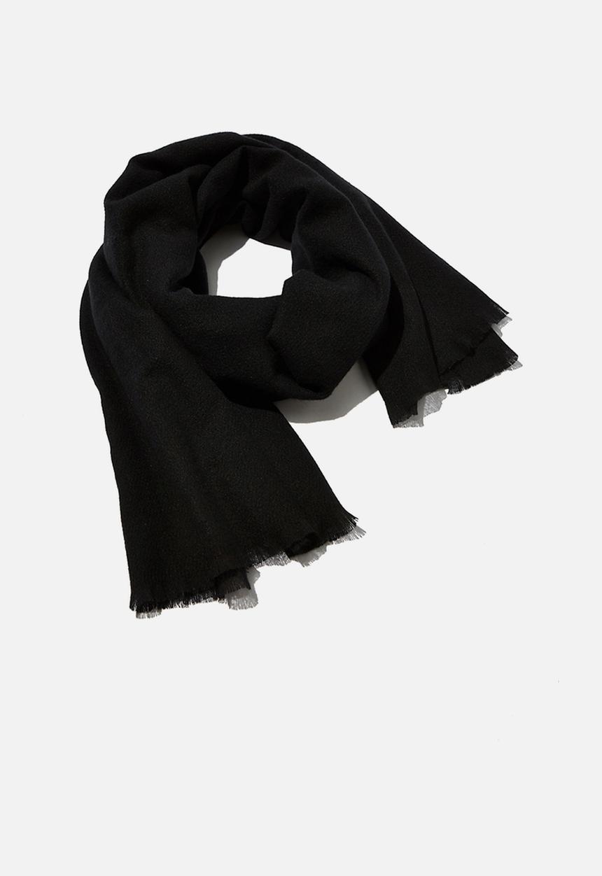 Rubi - Mya mid weight scarf - black