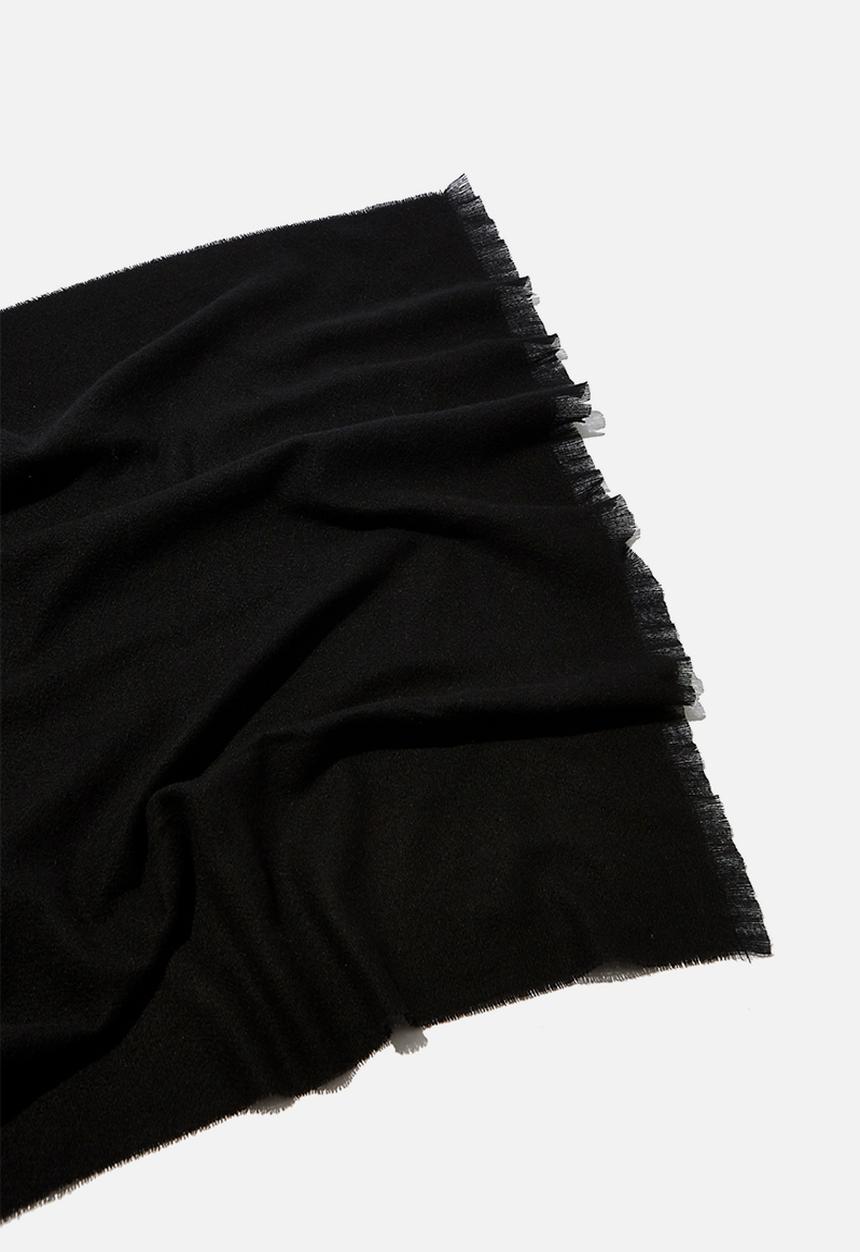 Rubi - Mya mid weight scarf - black
