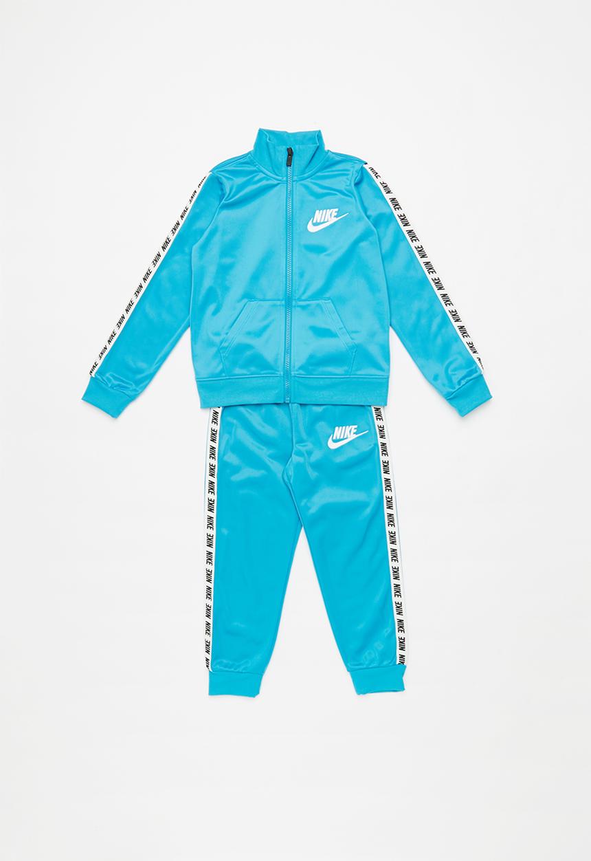 Nike - Nkb nike block taping tracksuit set - blue