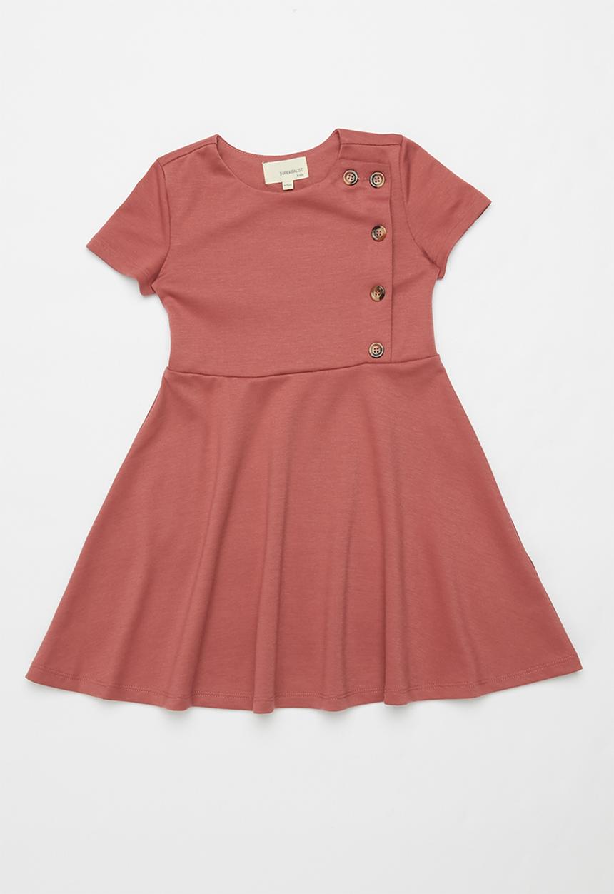 Superbalist Kids - Ponti dress - pink
