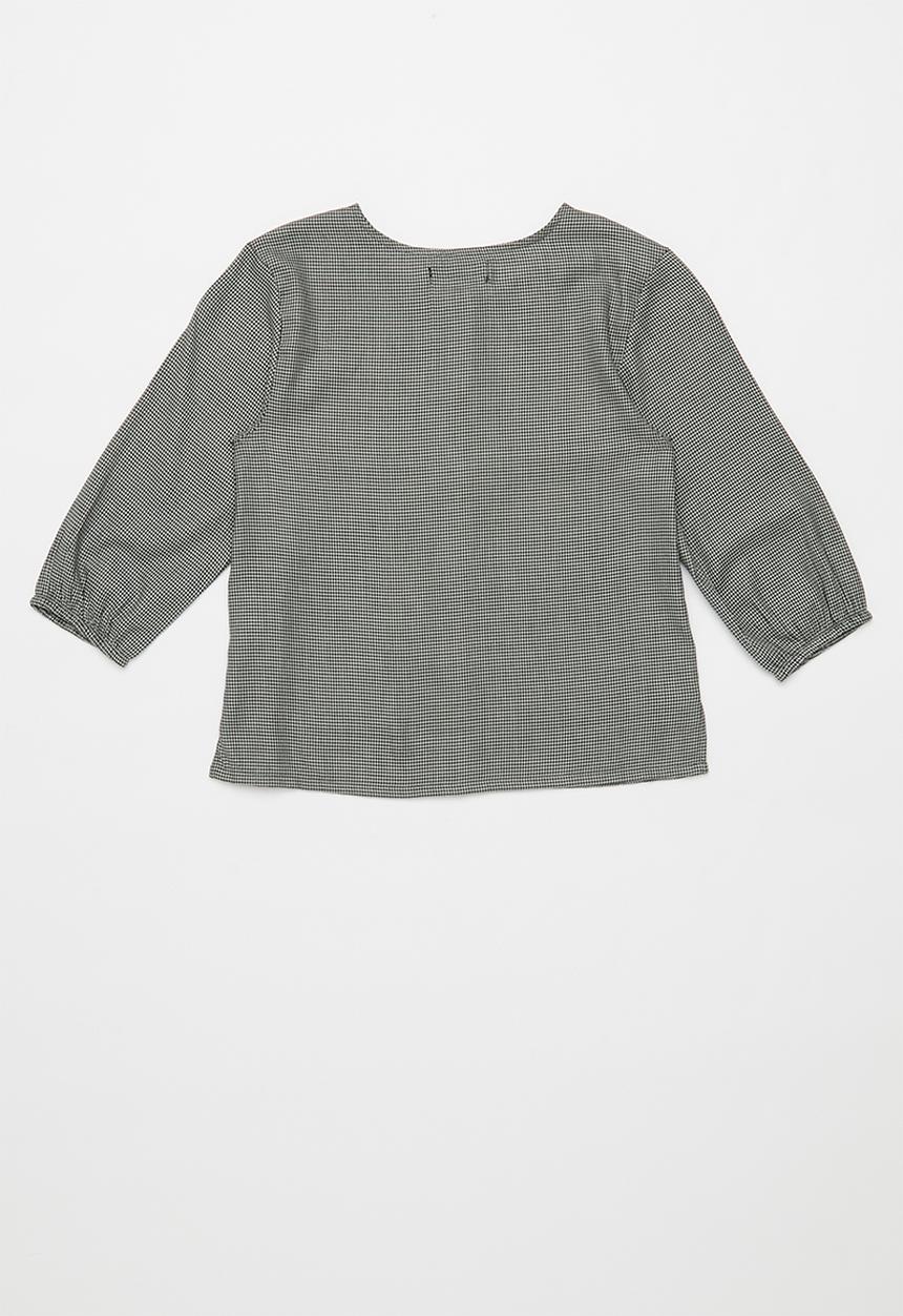 POLO - Girls Chelsea blouse - black & white