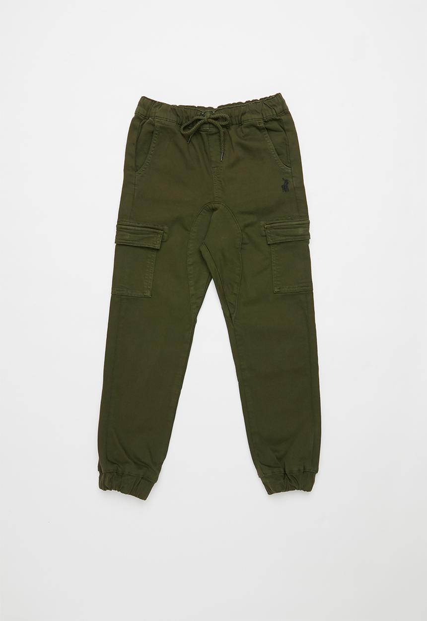 POLO - Boys Keegan cargo jogger - khaki