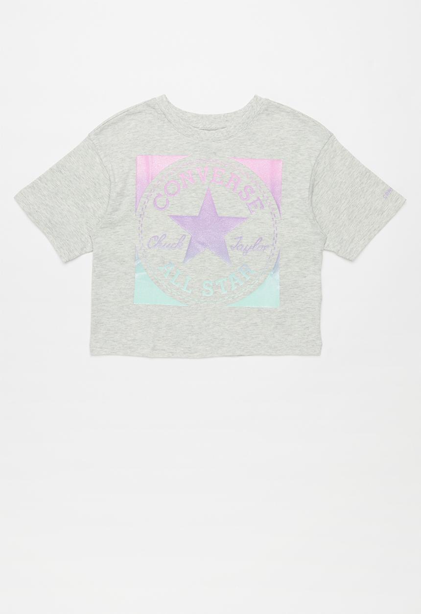 Converse - Converse chuck patch bx gradient tee - lunar rock heather