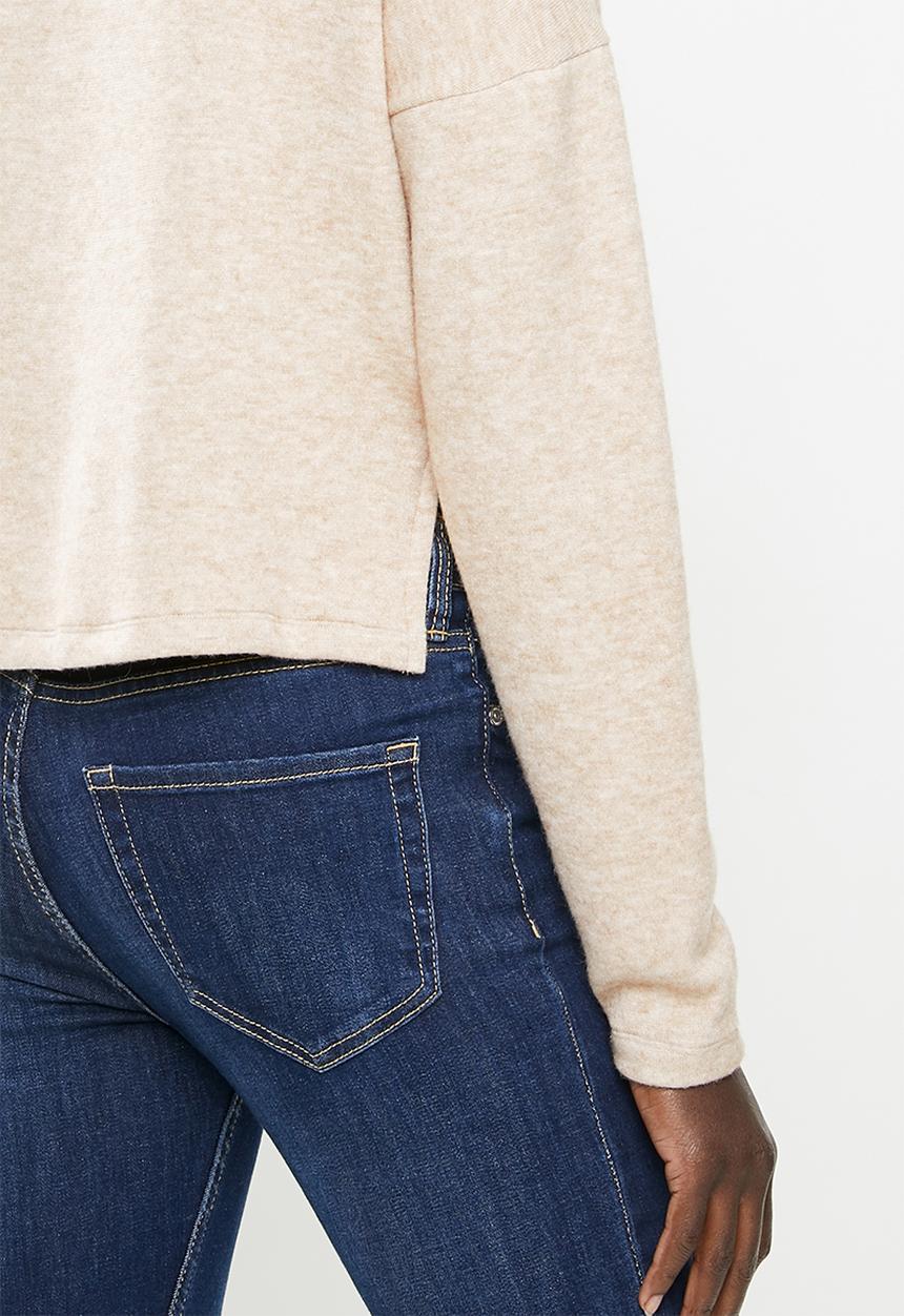 MILLA - Funnel neck top - beige 
