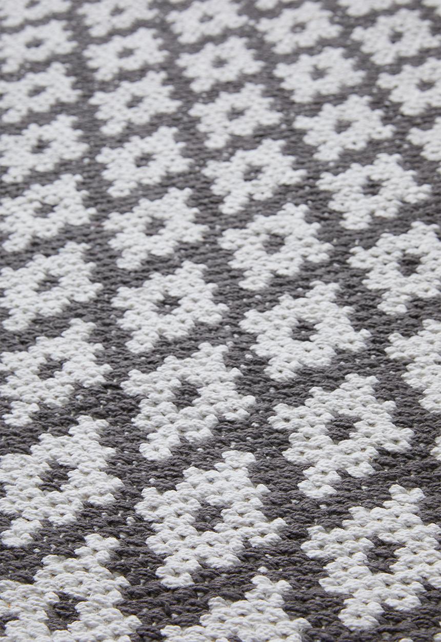 Sixth Floor - Grayson woven runner - grey