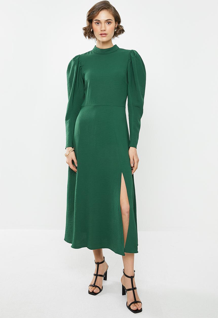 VELVET - Woven midi dress - green