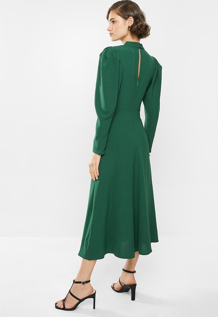 VELVET - Woven midi dress - green