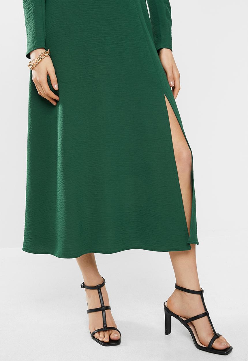 VELVET - Woven midi dress - green
