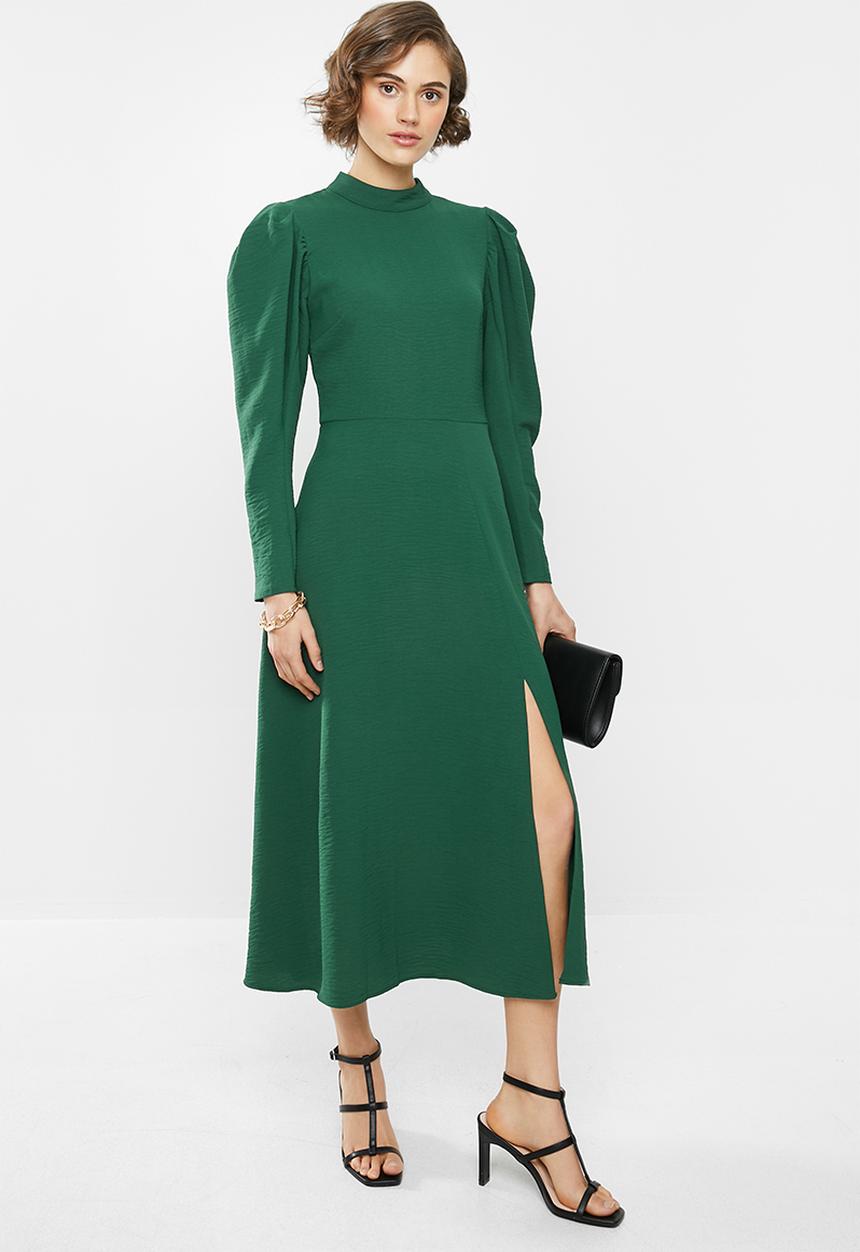 VELVET - Woven midi dress - green