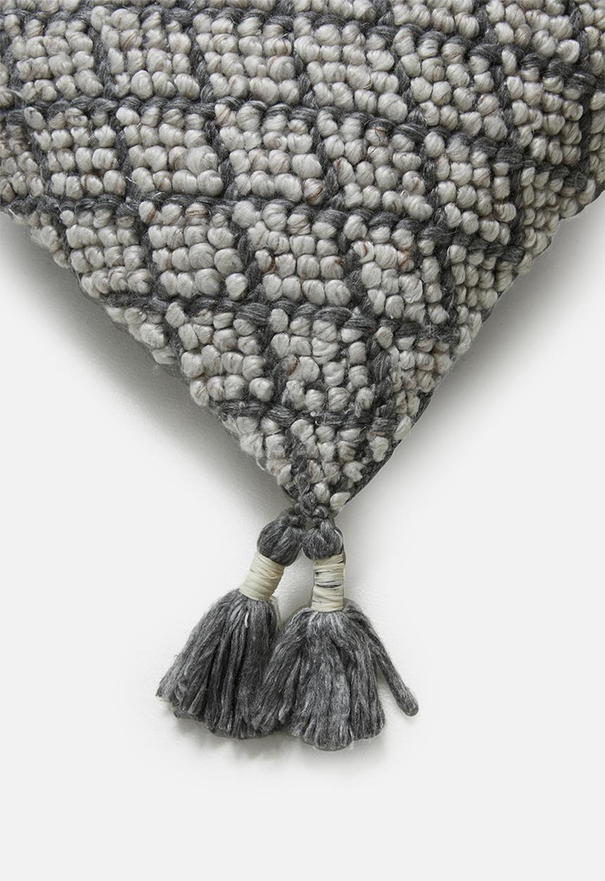 Sixth Floor - Thatch cushion cover - grey