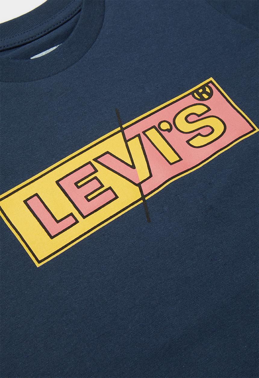 Levi’s® - Levi's boys inverted box tab tee - navy
