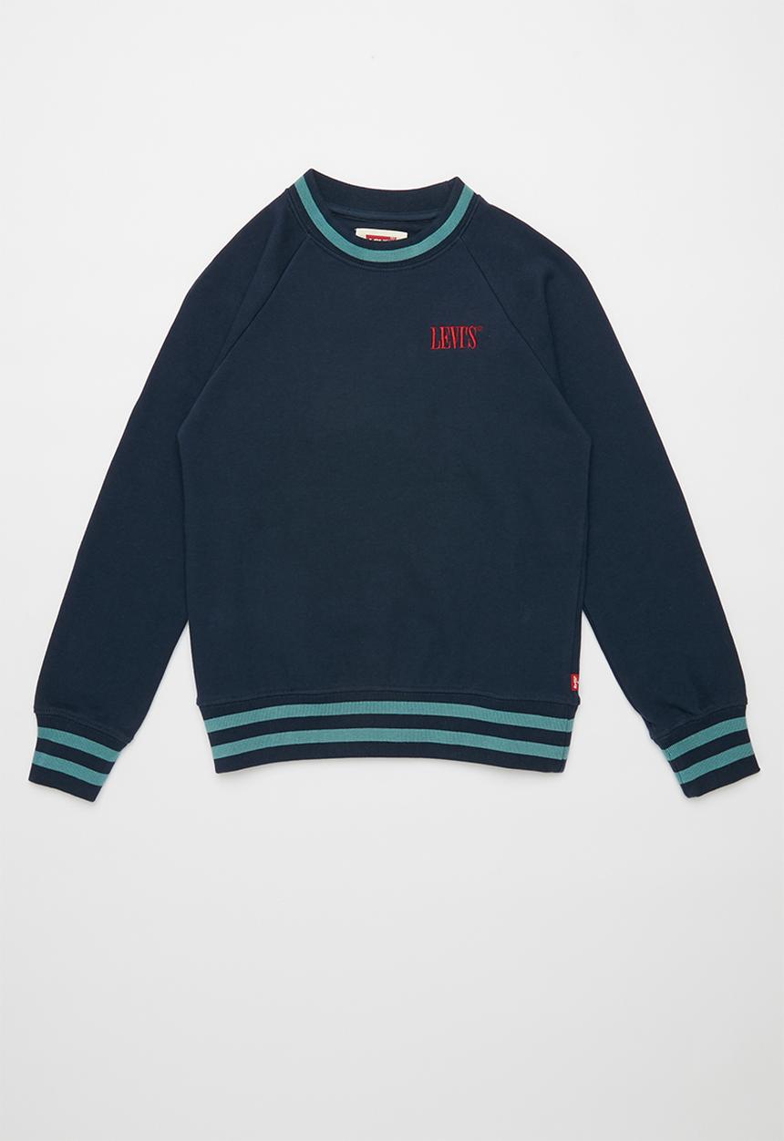 Levi’s® - Levis textured crewneck - navy