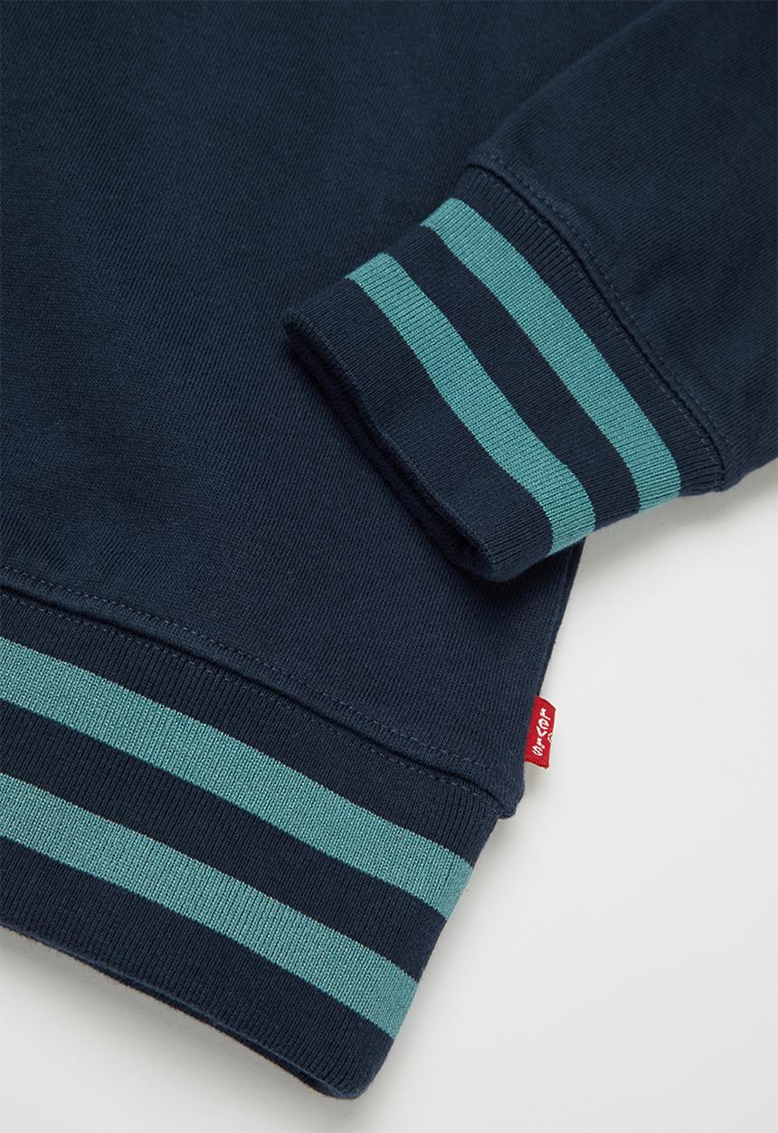 Levi’s® - Levis textured crewneck - navy