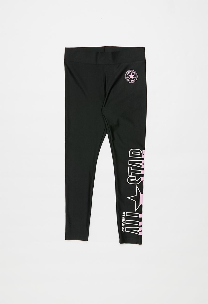 Converse - Converse girls all star multi legging - black