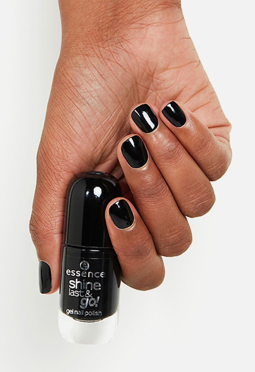 essence - Shine Last & Go! Gel Nail Polish - Black Is Back