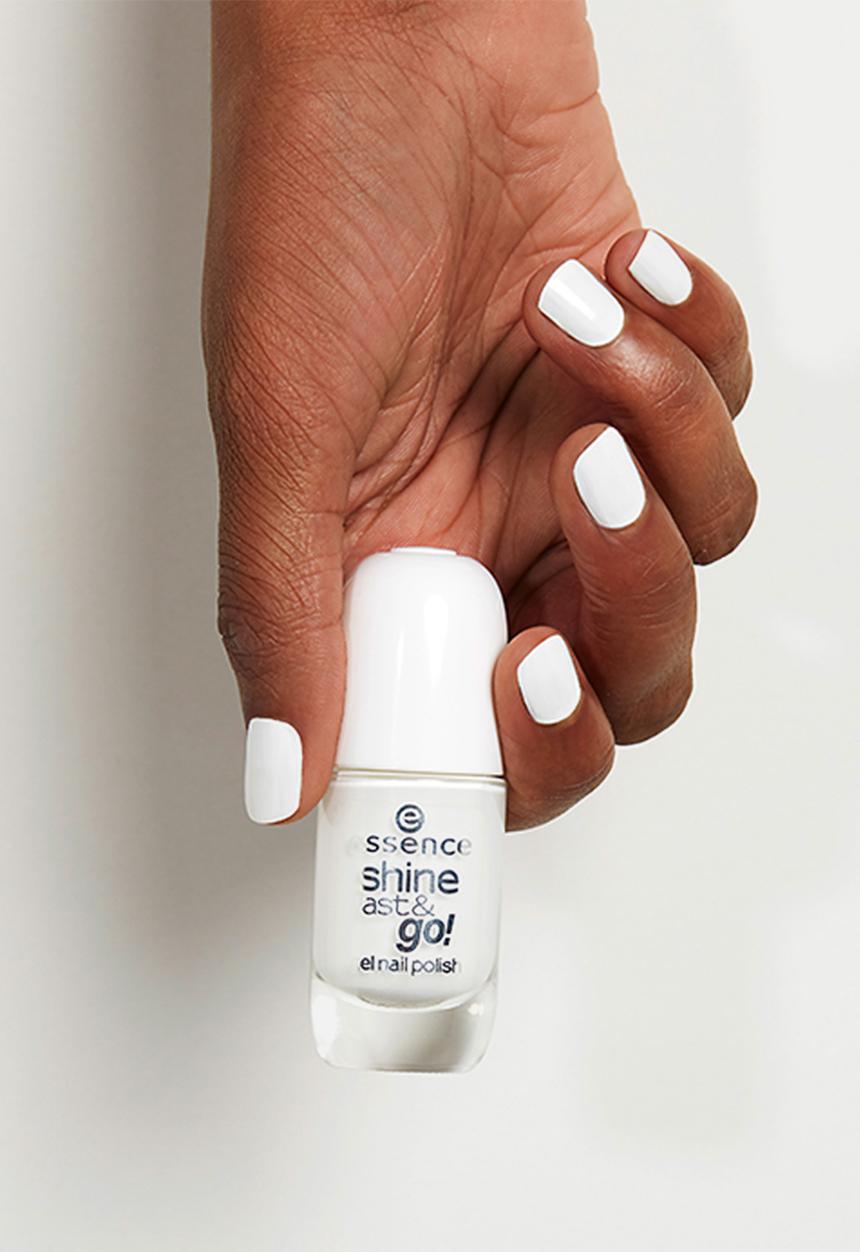 essence - Shine Last & Go! Gel Nail Polish - Wild White Ways