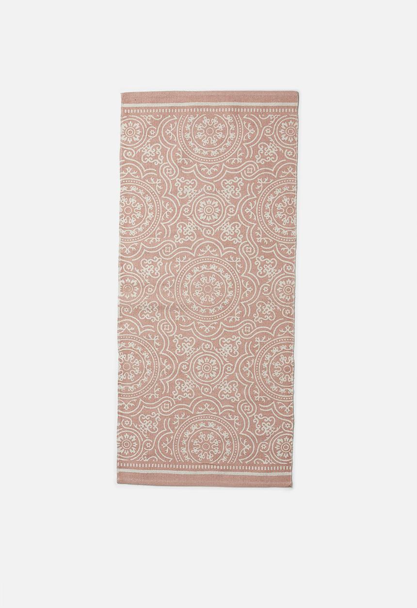 Sixth Floor - Taj printed runner - natural