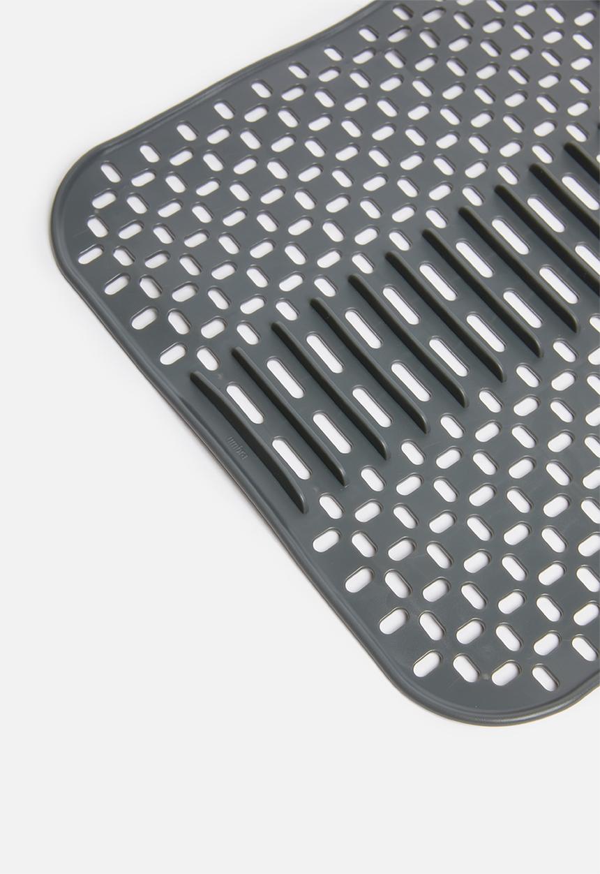 Umbra - Sling sink mat & plate holder small - charcoal