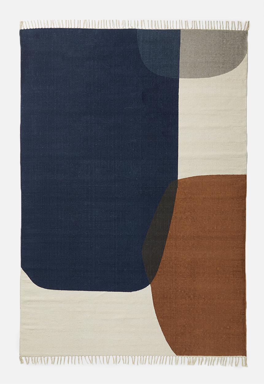 Sixth Floor - Brady printed rug - multi