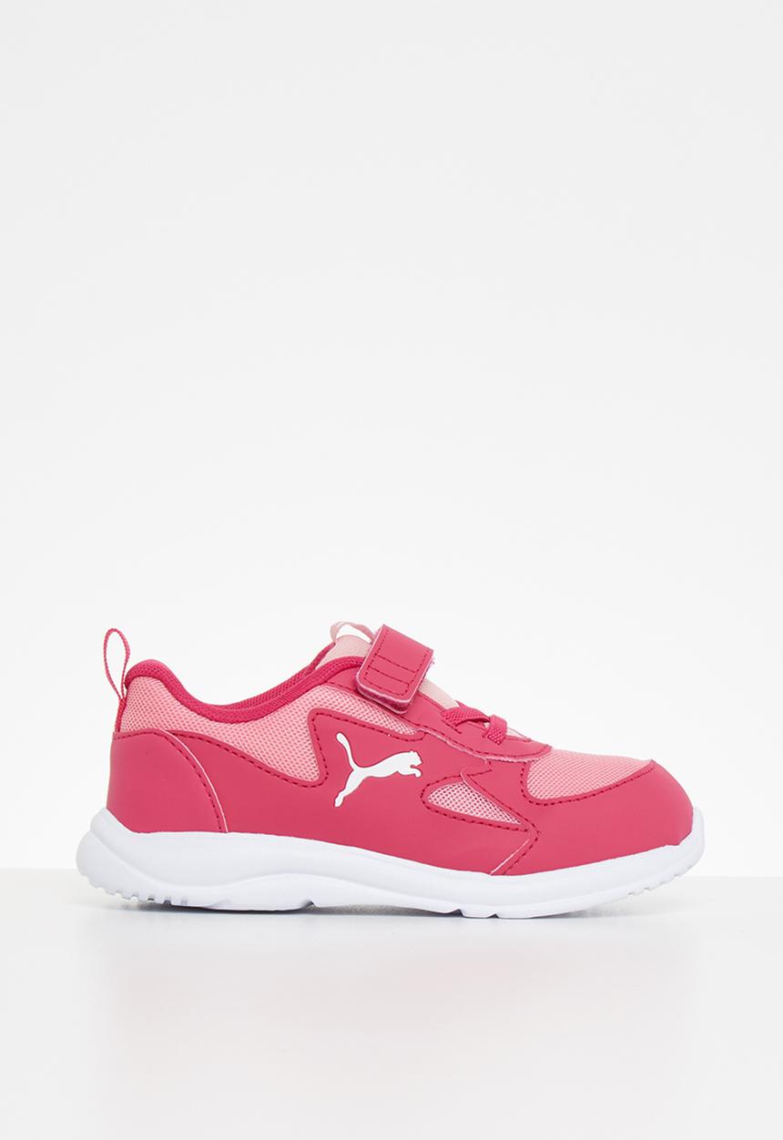 PUMA - Puma fun racer ac infant - peony & white