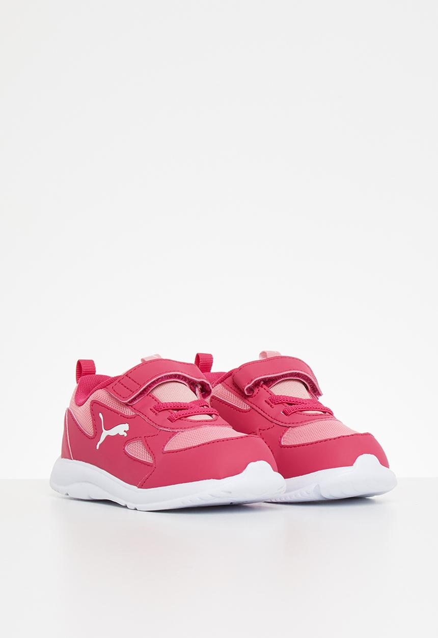 PUMA - Puma fun racer ac infant - peony & white