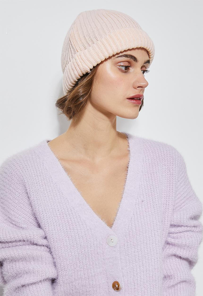Superbalist - Turn up beanie - light pink