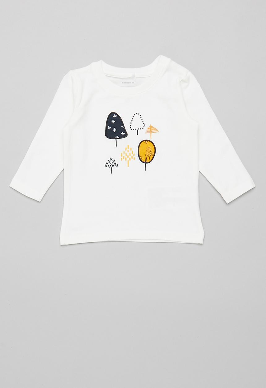 Name It - Natan long sleeve top - white