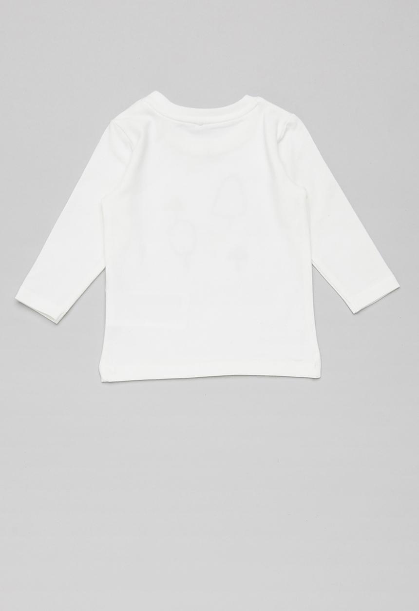 Name It - Natan long sleeve top - white