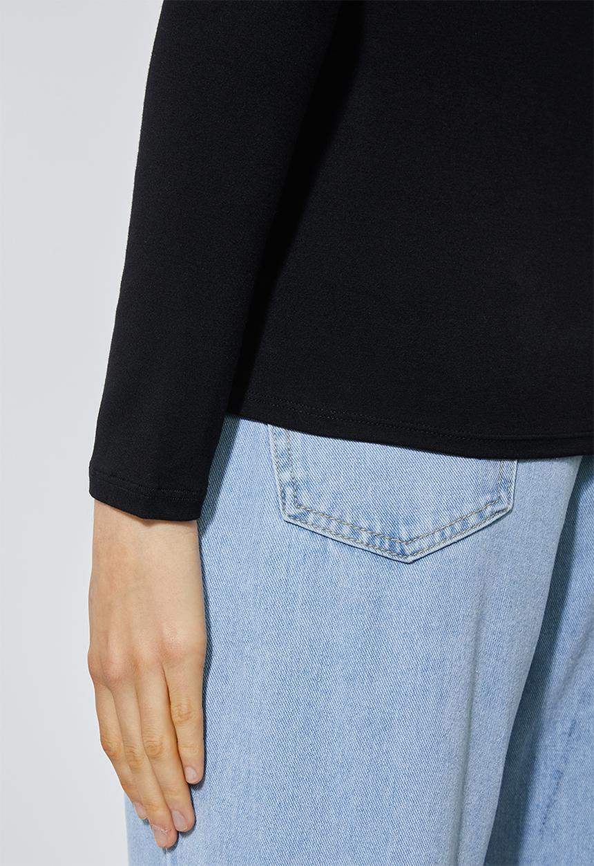 Superbalist - 2 Pack funnel neck tee - black & white