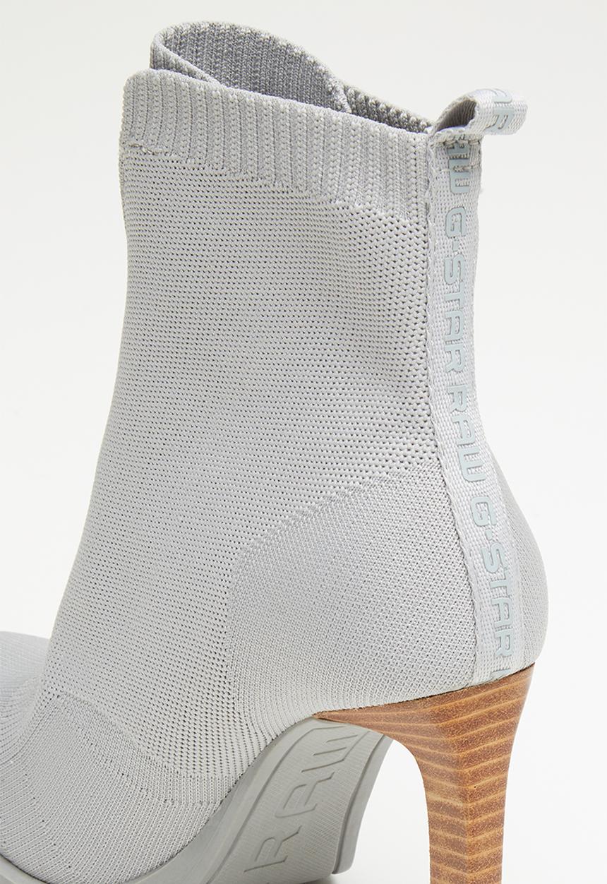 G-STAR - Strett heel boot - lt charcoal