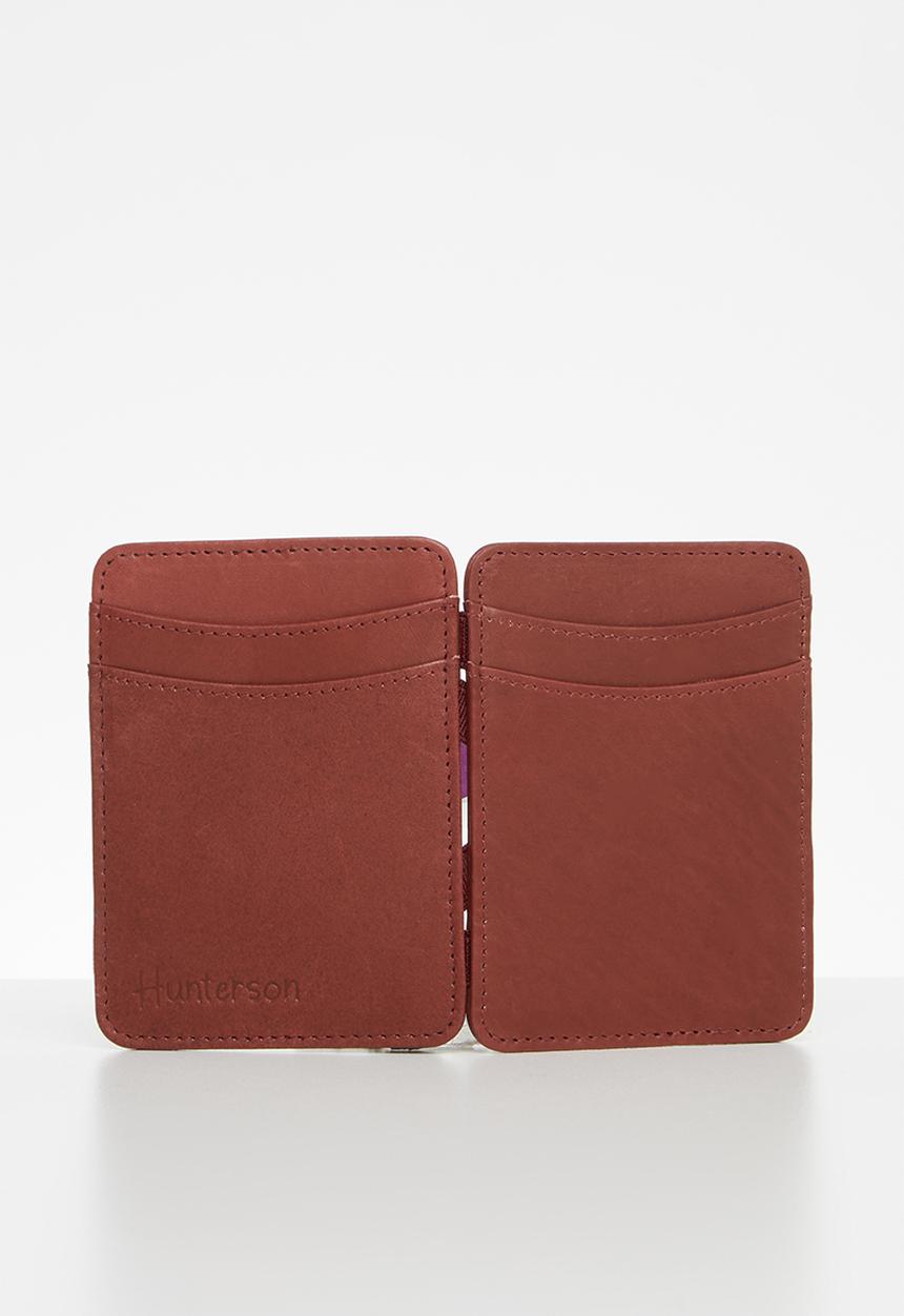 Hunterson - Magic wallet - burgundy