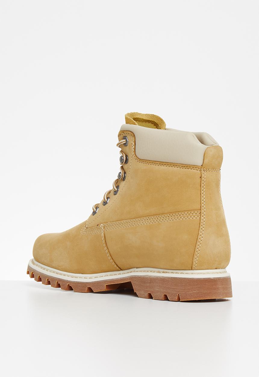 Cat Footwear - Bruiser - honey & white welt