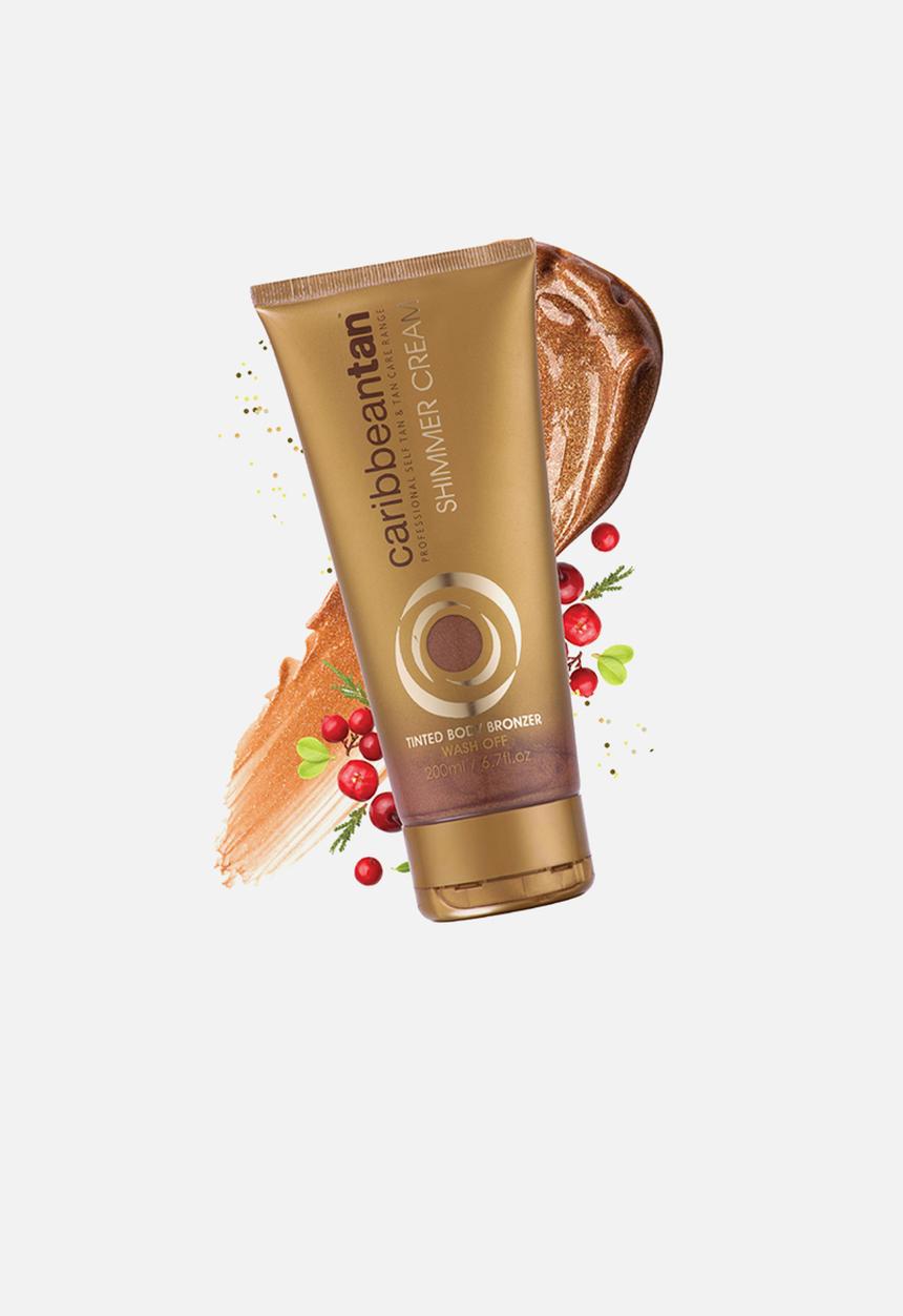 Caribbean Tan - Tinted Body Bronzer Shimmer Cream