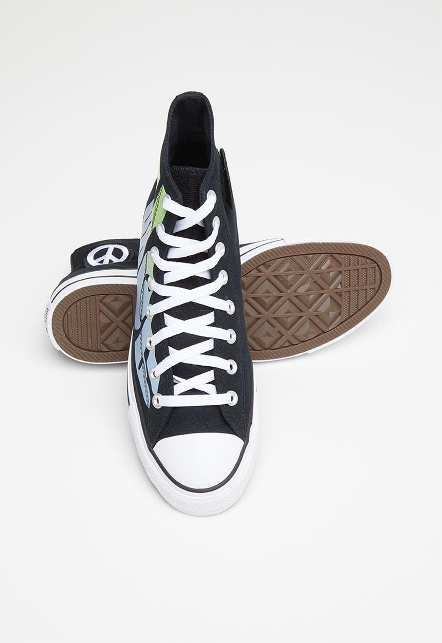Converse - Chuck Taylor All Star hi - black / lemongrass / white