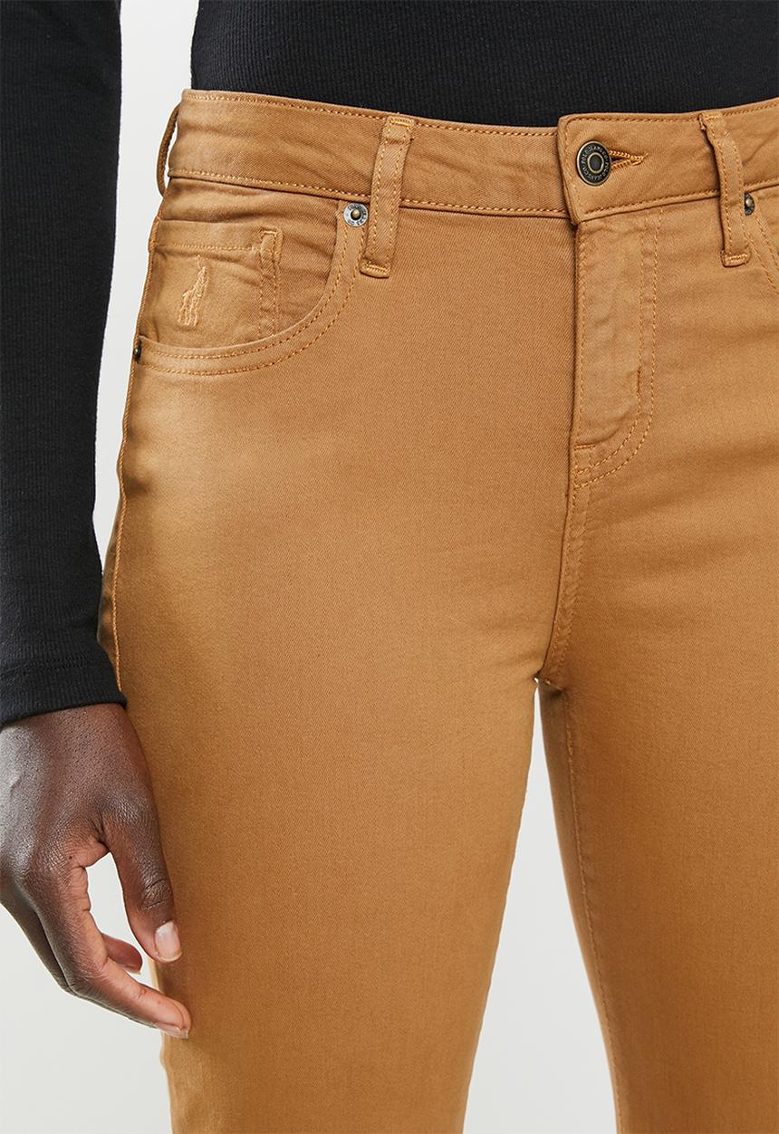 POLO - Stacey 5 pocket pants - brown