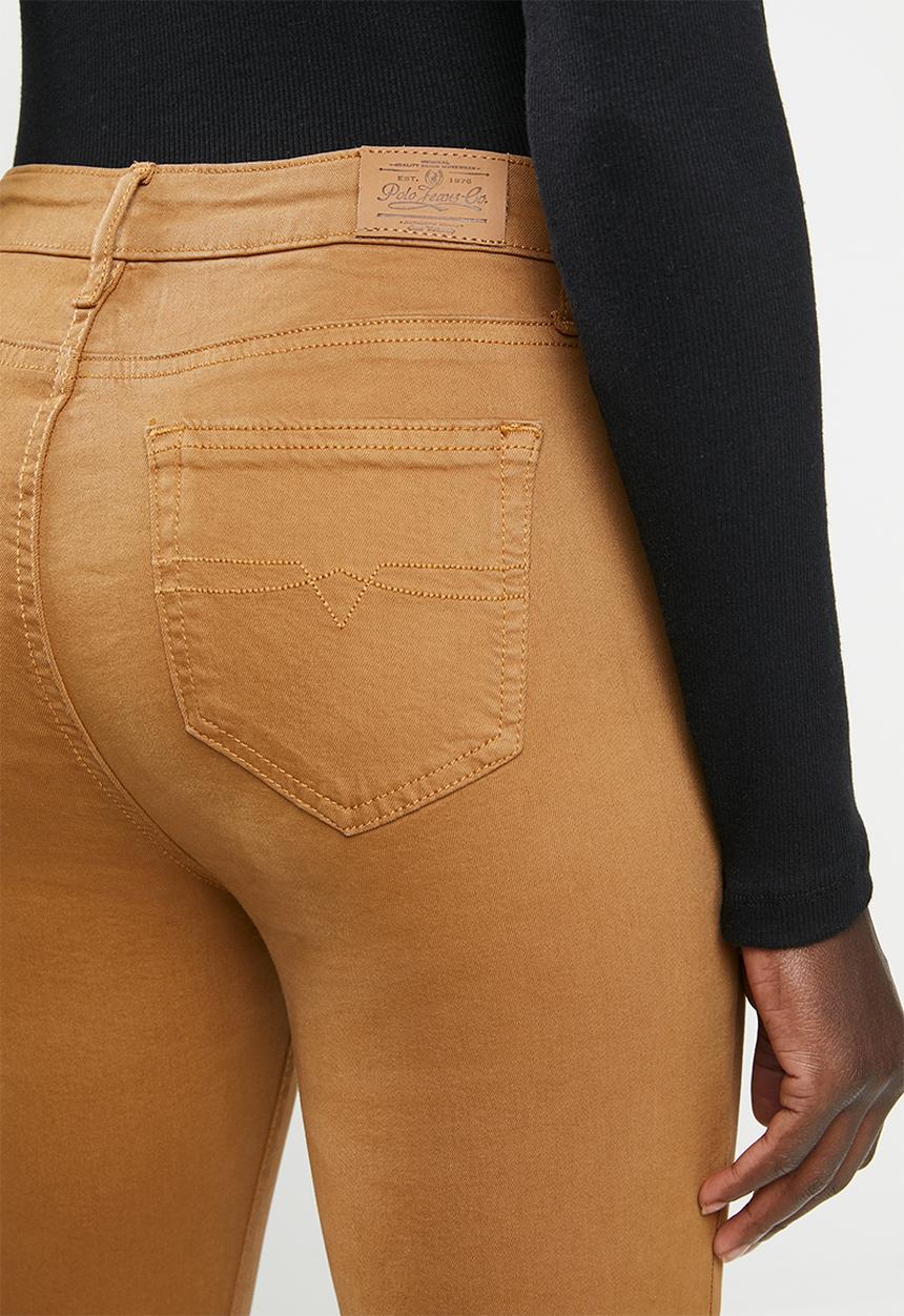 POLO - Stacey 5 pocket pants - brown