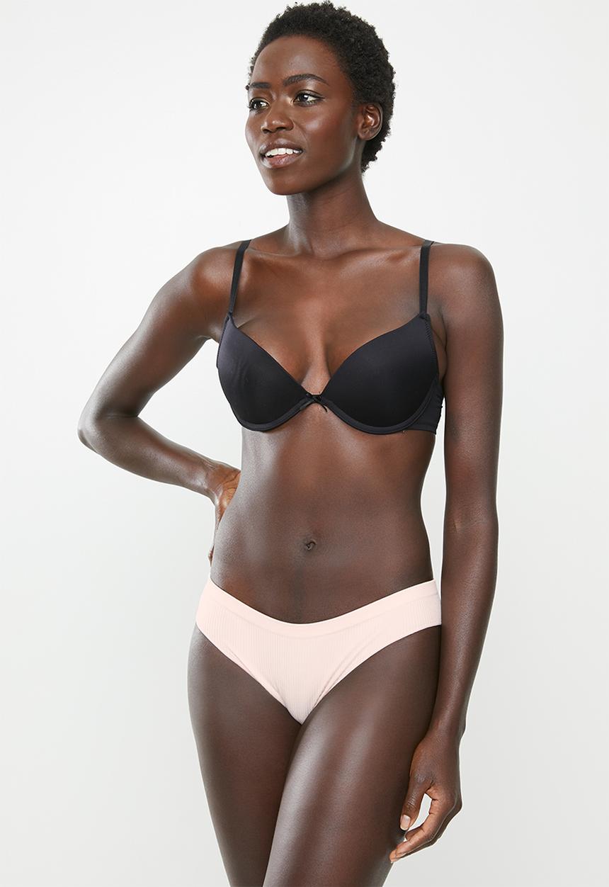 Cotton On - Seamfree rib brasiliano brief - multi 