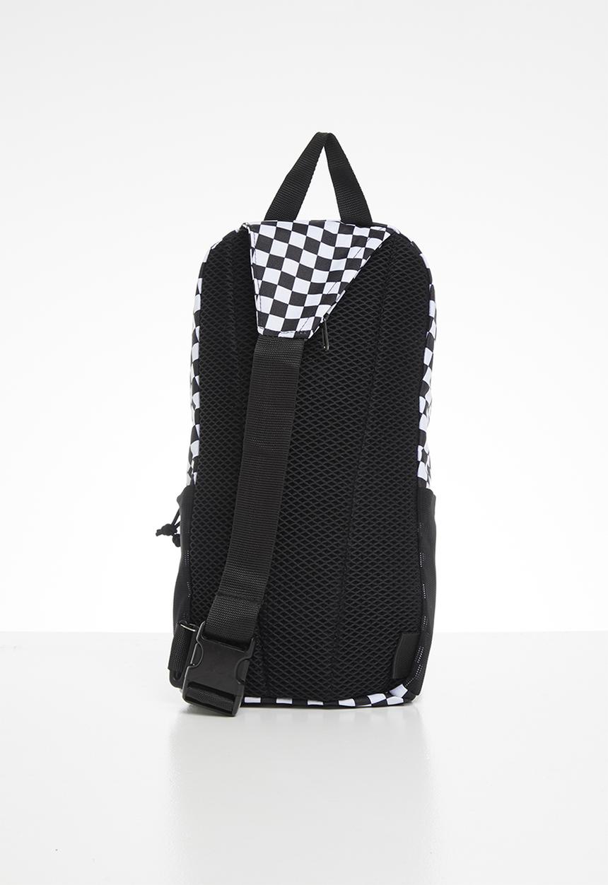 Vans - Warp sling bag - black & white 