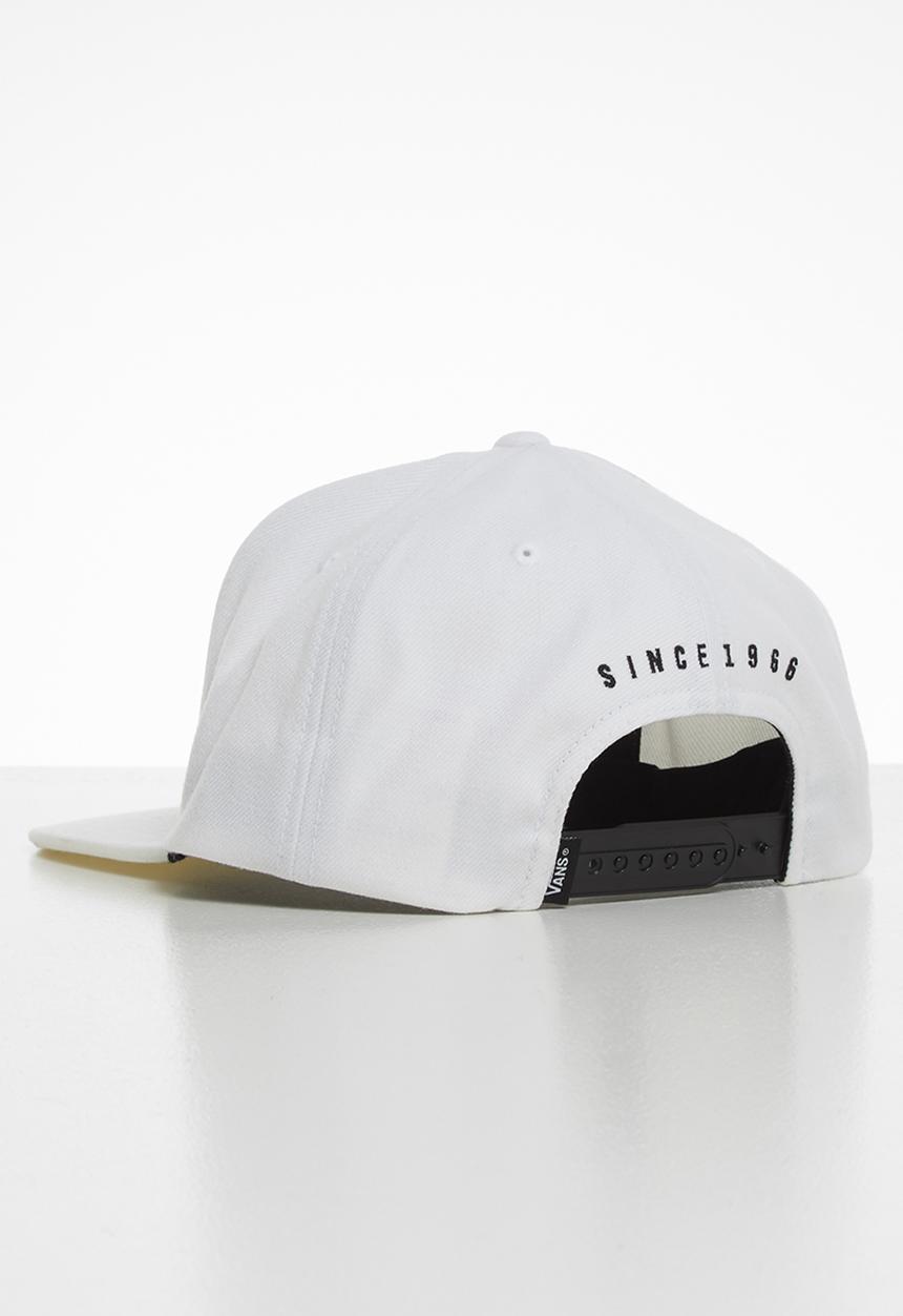 Vans - New stax snapback - white 