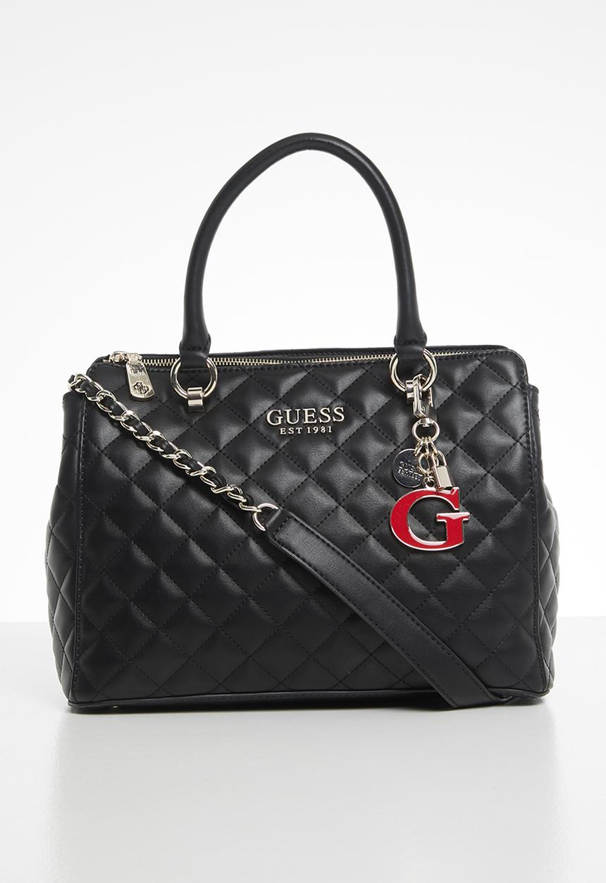 GUESS - Melise luxury satchel - black