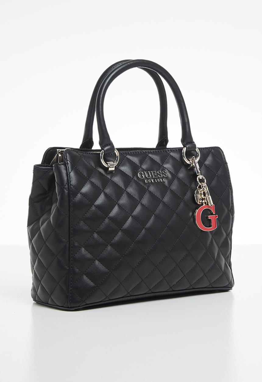 GUESS - Melise luxury satchel - black