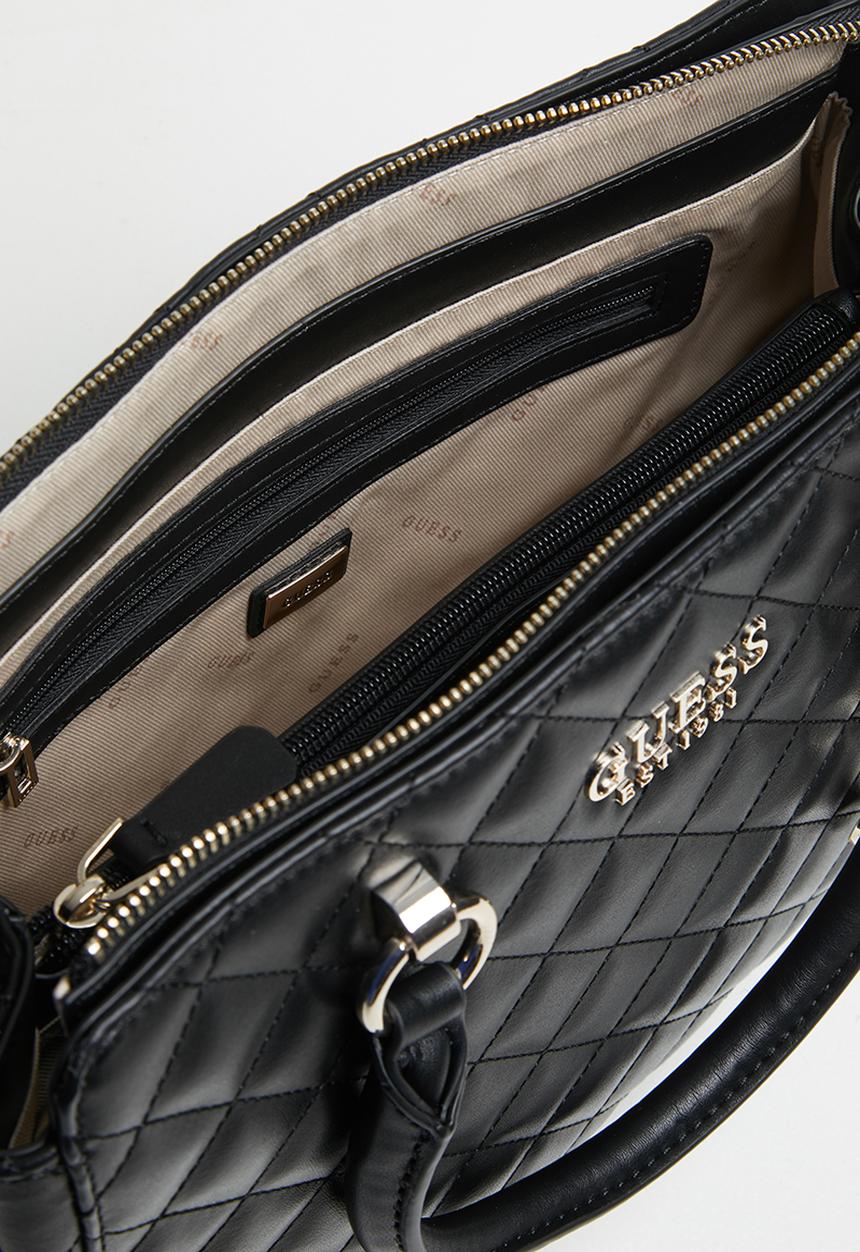 GUESS - Melise luxury satchel - black