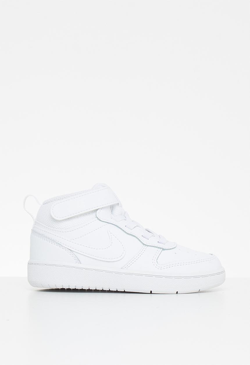 Nike - Infants nike court borough mid 2 - white