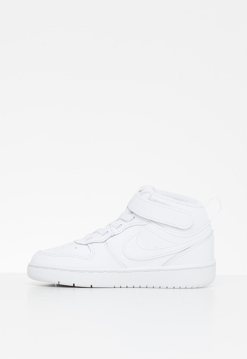Nike - Infants nike court borough mid 2 - white