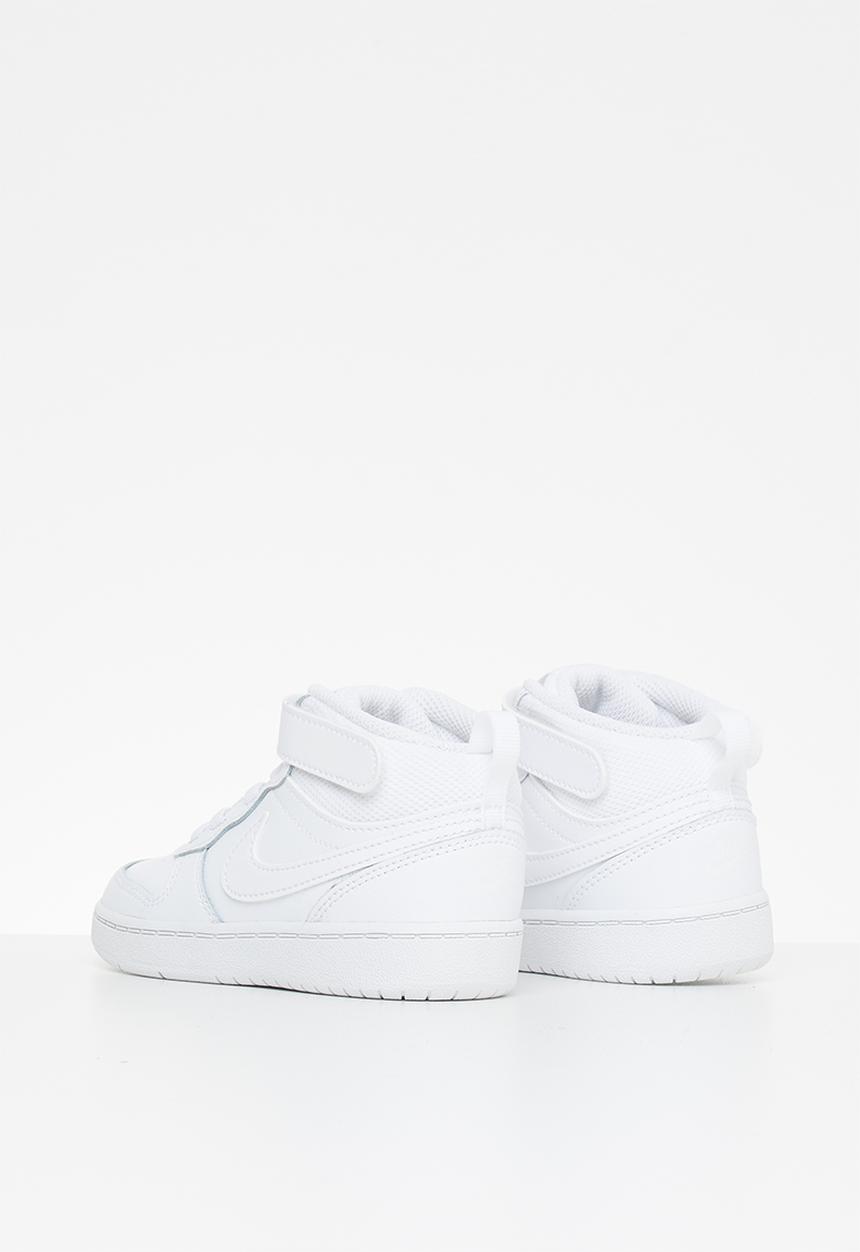 Nike - Infants nike court borough mid 2 - white
